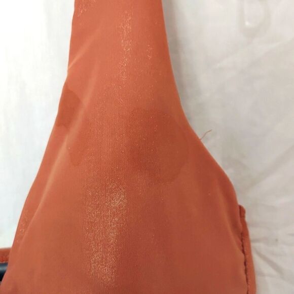 Gabifresh x Swimsuits For All Rose Gold One Piece Swimsuit Sz 22 G/H - Picture 5 of 12